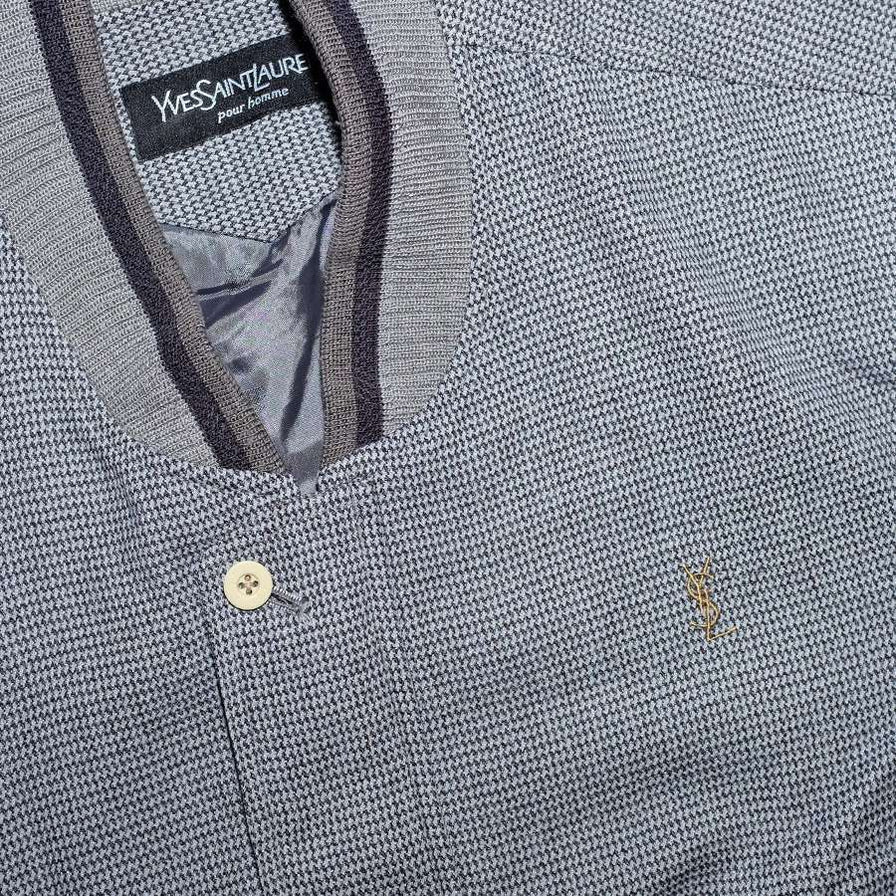 Vintag YSL Tweed Bomber Jacket Medium / Large
