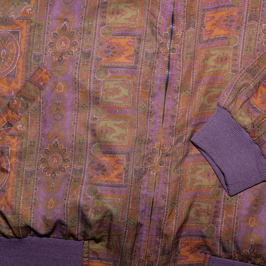 Vintage YSL Satin Bomber Jacket Large - Double Double Vintage