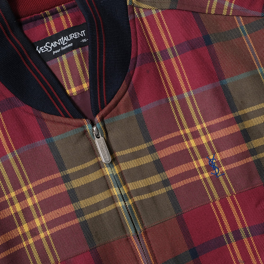 Vintage YSL Light Bomber Jacket Large