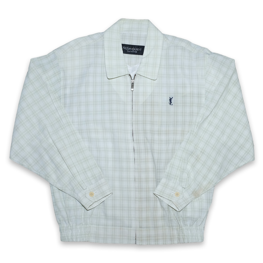 Vintage YSL Harrington Jacket Medium - Double Double Vintage