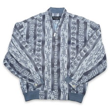 Vintage YSL Pattern Light Bomber Jacket Medium / Large