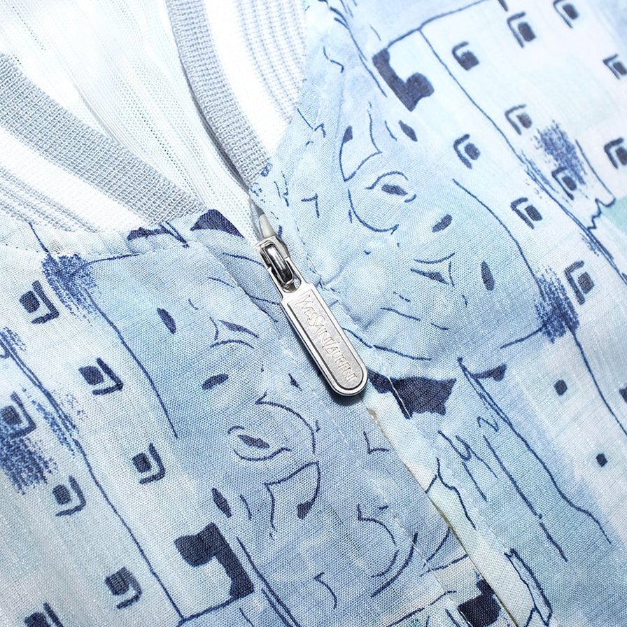 Vintage YSL Light Bomber Jacket Medium / Large - Double Double Vintage