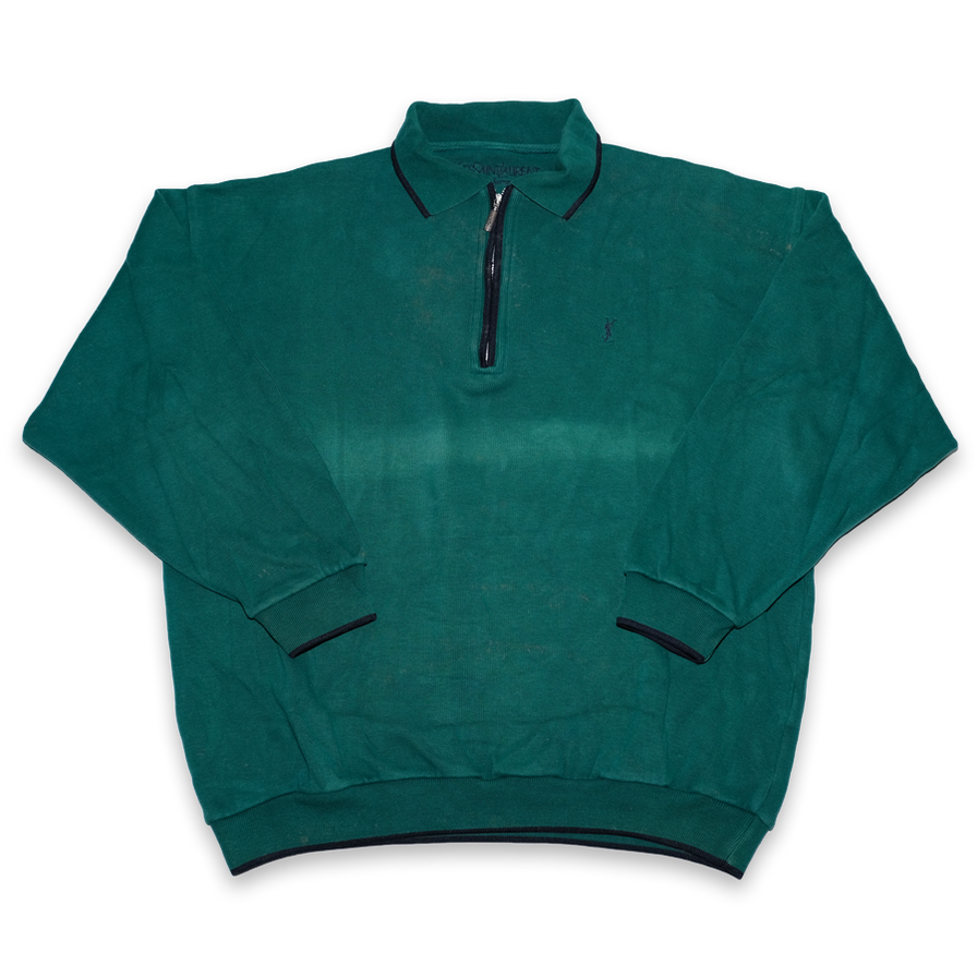 Vintage YSL Q-Zip Sweater Large / XLarge