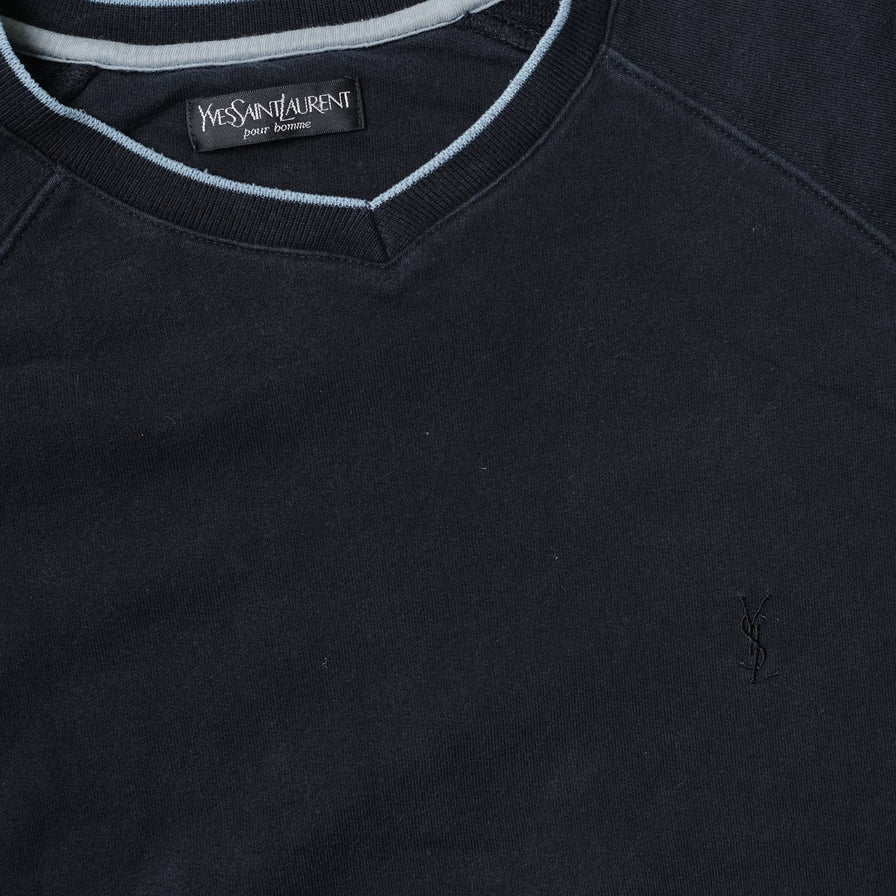 Vintage YSL V-Neck Sweater Large / XLarge